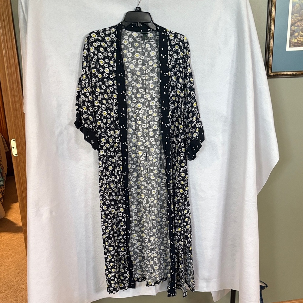 Wild Fable Black long cardigan